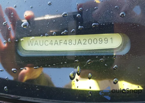 2018 Audi S4 3.0T Premium Plus z USA, uszkodzony, nr VIN WAUC4AF48JA200991